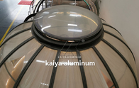리조트 카페 야영을 위한 알루미늄 부풀게할 수 있는 명백한 버블 돔 텐트