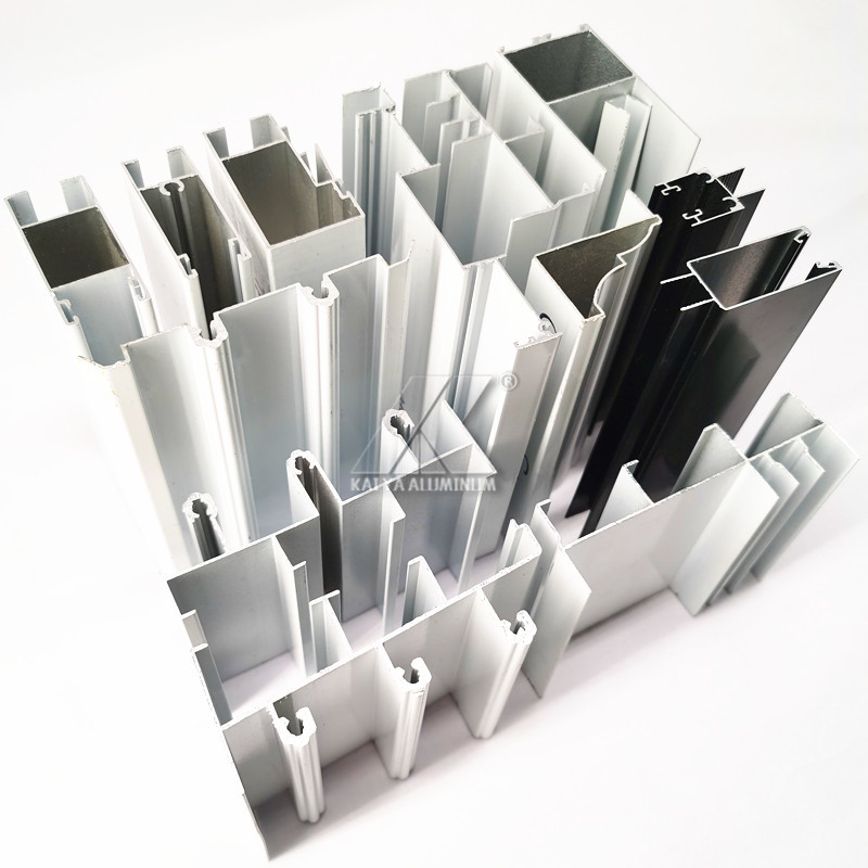 곁기둥 도미니카를 위한 6061개의 양극 산화 알루미늄 창 프레임 압출 프로필
